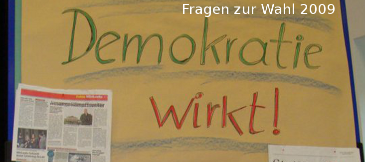 Demokratiefragen 2009