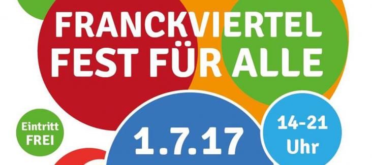 Franckviertel Fest für alle