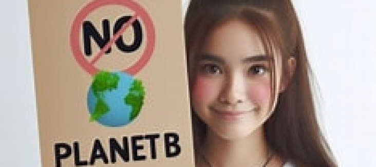 No Planet B (KI-generiert)