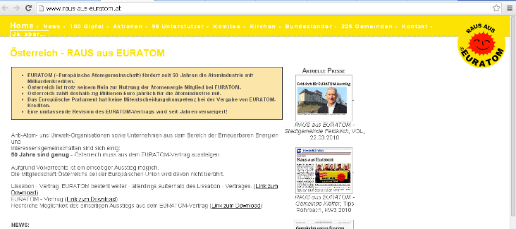 Raus aus Euratom - Screenshot