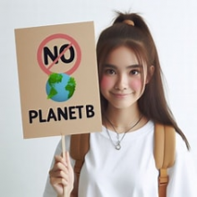 No Planet B (KI-generiert)