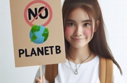 No Planet B (KI-generiert)